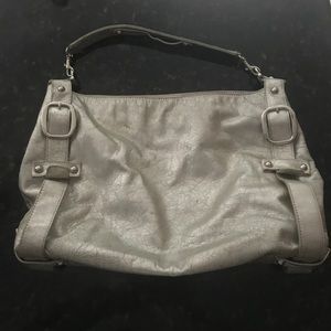 Kooba Metallic Silver Bag